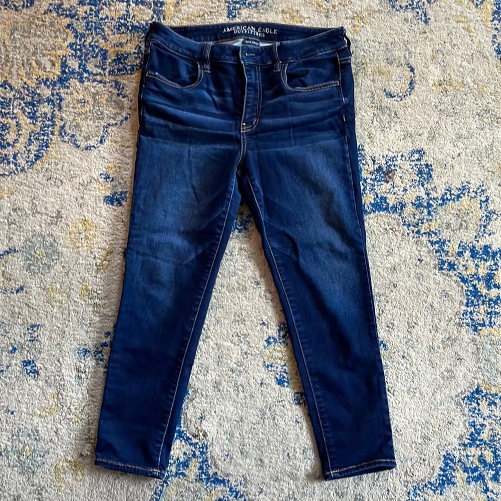 American Eagle Outfitters Dark Blue Jeans